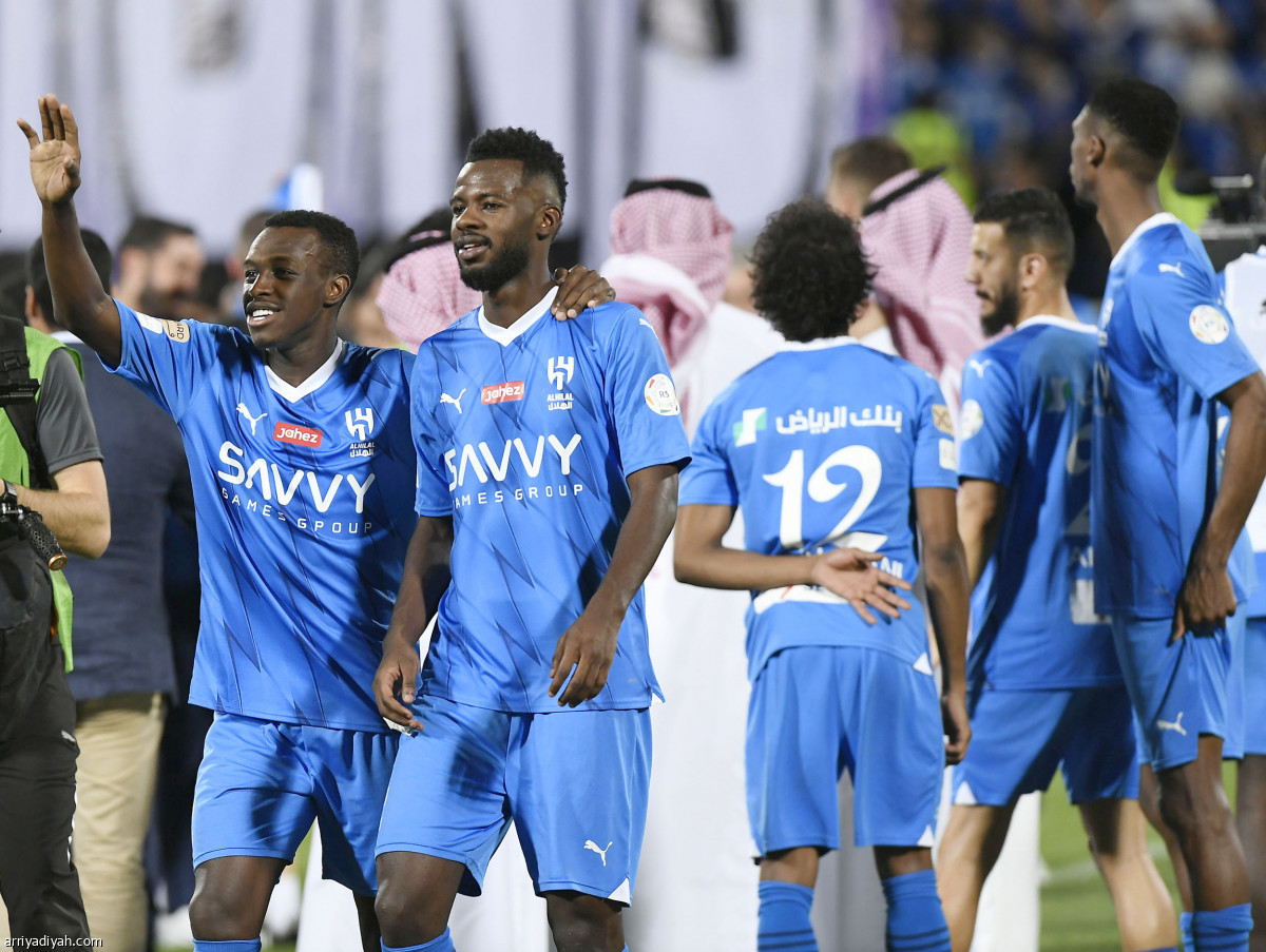 الهلال.. فرحة اللقب الثامن